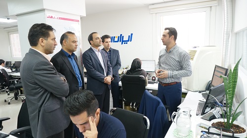 بازدید مدیرکل ارتباطات و فناوری اطلاعات از شرکت گرین وب