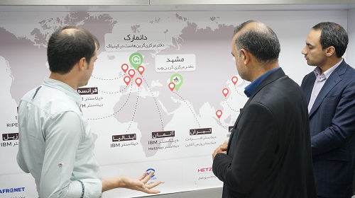 بازدید مدیر‌کل ارتباطات و فناوری اطلاعات از شرکت گرین وب