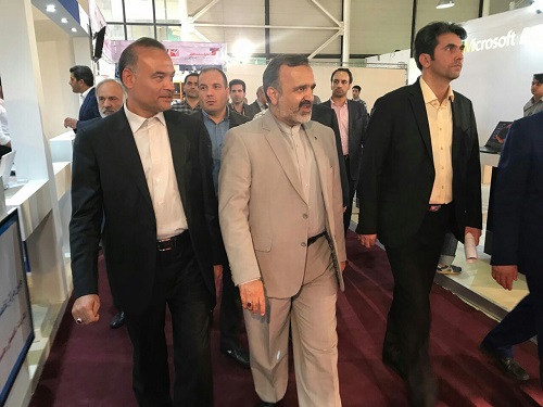 افتتاح بیستمین نمایشگاه کامپیوتر
