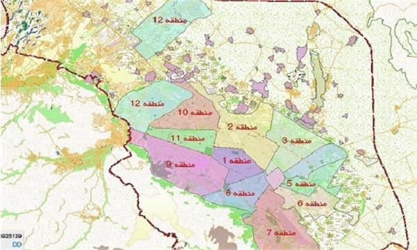 از جدیدترین و دقیق ترین نقشه شهر مشهد رونمایی شد