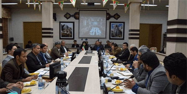 جلسه کار گروه ICT شهرستان نیشابور و فیروزه با حضور معاون وزیر ارتباطات و فناوری اطلاعات و مدیر عامل شرکت ملی پست ایران
