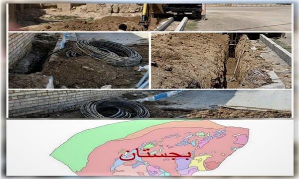 اتصال بیش از 1179 خانوار روستایی شهرستان بجستان در استان خراسان رضوی به شبکه فیبرنوری