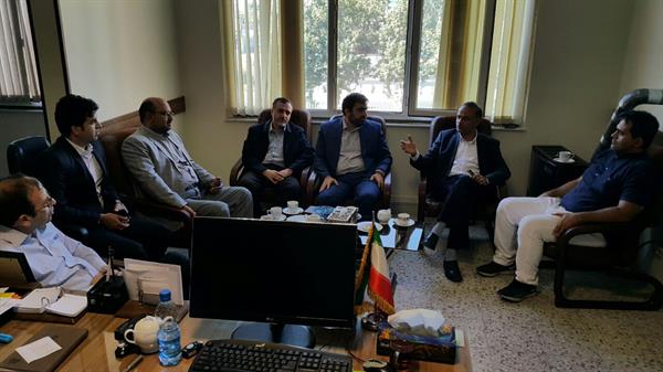 برگزاری جلسه مربوط به اراضی سازمان فضایی در شهرستان چناران