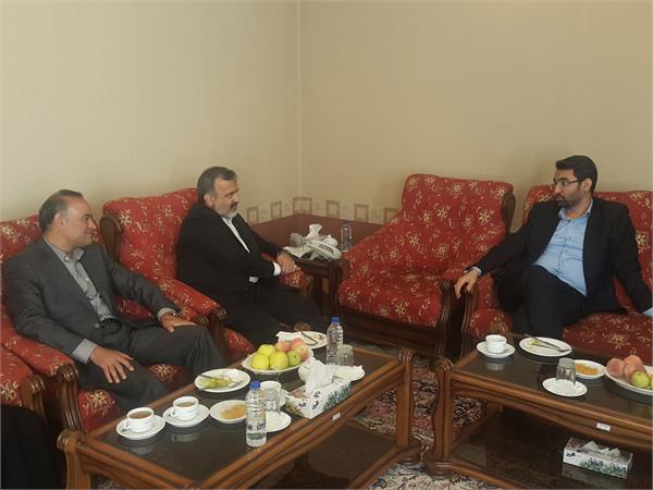 دیدار وزیر ارتباطات و فناوری اطلاعات با استاندار خراسان رضوی