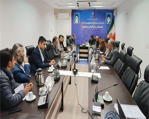 جلسه کنترل پروژه فیبر نوری منازل و کسب و کارهای خراسان رضوی برگزار شد