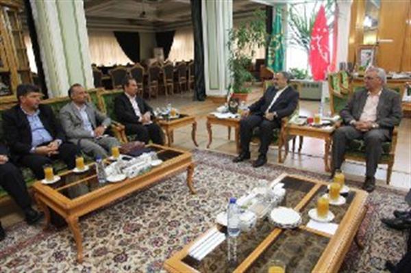 ملاقات مدیر عامل محترم شرکت ارتباطات زیر ساخت با استاندار محتر م خراسان رضوی